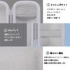 co2CREA Bundle for JBL Grip  Hard Travel Carrying Case + Silicone Protective Cover with Shoulder Strap & Carabiner (White) view 3