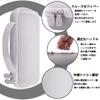 co2CREA Bundle for JBL Grip  Hard Travel Carrying Case + Silicone Protective Cover with Shoulder Strap & Carabiner (White) view 4