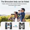 10X25 Compact Binoculars for Adults and Kids High Powered Binoculars Telescopes Waterproof Bak4 Prism for Bird Watching Concert view 4