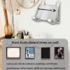 Laptop Wall Mount Holder - Heavy Duty Wall Hanger & Display Shelf | Versatile Computer Stand for Laptops Routers Consoles Books Art Frames Paintings, and Bedside Electronics Storage 5.79x2.56x1.5in view 4