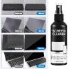 Electronics Cleaner Spray - 100ml Quick-Drying Screen Cleaning Mist | Laptop Monitor Smartphone Car Computer TV Screen Cleaner Spray and Cloth Kit Compact Odorless Streak-Free Cleaning Solution view 4