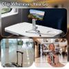 ALRLORO 360Rotating for MagSafe Tripod Mount, Adjustable Aluminum Magnetic Foldable Cell Phone Stand Fits Vlog, Gym, Travel Essentials Accessories view 4