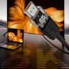Converter for Monitor, Lightweight, Black, Transparent, Bidirectional Video Converter, Audio Video Adapter, Compact and Portable Design, for Audio Computer Laptop view 2