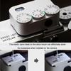 TsoLay Film Camera Exposure Meter, Photography Light Meter, 3 Dials Retro Exposure Indicator, 35 Viewing Angle, Adjustable ISO, Aperture, Shutter Speed, Rechargeable, Compatible with Various Cameras view 3