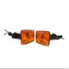 12V Motorcycle Front Rear Turn Signal Indicator Light Turning Indicator Lamp Blinker Flasher for MZ ETZ 251 (2pcs Front Light) view 2