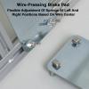 4/6 Axle Reel Holder/Dispenser,Silver Wire Spool Rack with Wheels,Electrical Wire Spool Holder Cart,Independent Bearing for Industrial(6 reel) view 3