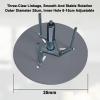 4/6 Axle Reel Holder/Dispenser,Silver Wire Spool Rack with Wheels,Electrical Wire Spool Holder Cart,Independent Bearing for Industrial(6 reel) view 4