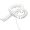 Electrical Wire,Telescopic Spiral Cable, 6 Core 24AWG Spiral Telescopic Wire 0.2mm2 White Stretch 3 Meters 9 14 15 Spring Cable(Stretch 2 Meter) view 2