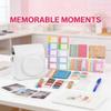 Instant Camera Accessories Bundle Kit Replacement for Mini 12, with Camera Bag, Strap, Photo Album, Clips, Frame, Stickers, and Pen - Protective PU Leather Bag, Decorative Photo (White) view 4
