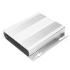 Aluminum Alloy Project Enclosure 27x131x130mm | Sandblasted & Oxidized Weatherproof Shell for Circuit Boards/GPS/Data Converters | Industrial Equipment Housing with Screws view 2