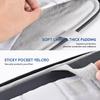 13 inch Laptop Sleeve Case for 2025 2024 Microsoft Surface Laptop 7 Copilot + PC 13.8" & 13.5" Surface Laptop6/5/4, Water-Resistant Shockproof Handle Bag with Accessory Pocket -Black view 4