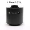1pc 1X 0.35X 0.5X 0.63X Focusable Microscope C Mount Adapter Trinocular Reduce Lens CCD Camera Adapter for Microscope(1PC 0.63X Adapter) view 2