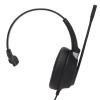 X6S PC MV Telephone Headset, Business Headset with Dual 35mm. Plug, HD Noise Reduction Monaural Headset for Call Center Customer Service, All Day Comfort with Volume view 3