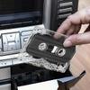 DOITOOL 2 Pcs Blank Cassette Tapes 30 Minute Clear Tape Cassette Storage for Recording, Blank Audio with Plastic Case for Speech Music Recording Music Lovers Collectors view 2
