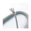 Electrical Wire,Telescopic Spiral Cable, 4 Core 0.3mm Square Spiral Power Cord Telescopic Cable Gray Extension Spring Wire Copper High Elastic(Stretch 14 Meters) view 1