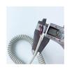 Electrical Wire,Telescopic Spiral Cable, 4 Core 0.3mm Square Spiral Power Cord Telescopic Cable Gray Extension Spring Wire Copper High Elastic(Stretch 14 Meters) view 3