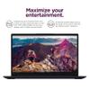 Lenovo IdeaPad 1i Laptop, 15.6" FHD Touchscreen, Intel Core i5-1335U Processor, 16GB RAM, 1TB SSD, Windows 11 Pro, MS Office Lifetime with Copilot AI, Wi-Fi 6, HDMI, 8-in-1 HUB & Mouse, Blue view 3