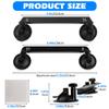 Kakalote Starlink Mini Car Suction Cup Mount, 2 Pack Replaceable Cups Starlink Mini Mount for Car Sunroofs or Windows, with Cleaning Cloth(Black) view 3