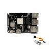 VisionFive 2 Lite RISC-V Linux Single Board Computer - JH7110S Quad-Core CPU, LPDDR4 8GB RAM, WiFi 6/BT5.4, 4K HDMI MIPI Display, Gbe Ethernet for IoT Education (Basic Kit,4GB/WiFi) view 1