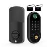 YHdtUO Smart Lock, Hornbill Biometric Fingerprint Smart Door Lock Keyless Entry Front Door Locks Electronic Keypad Unlock for Home Office for Home Office Bedroom,Nero view 1