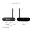 CHEOTIME Wireless AV Receiver Transmitter, AV Transmitter Receiver, Digital Transmitter and Receiver, 8 Channel 5.8GHz Sound Video Sender Receiver for DVD Camera TV view 3