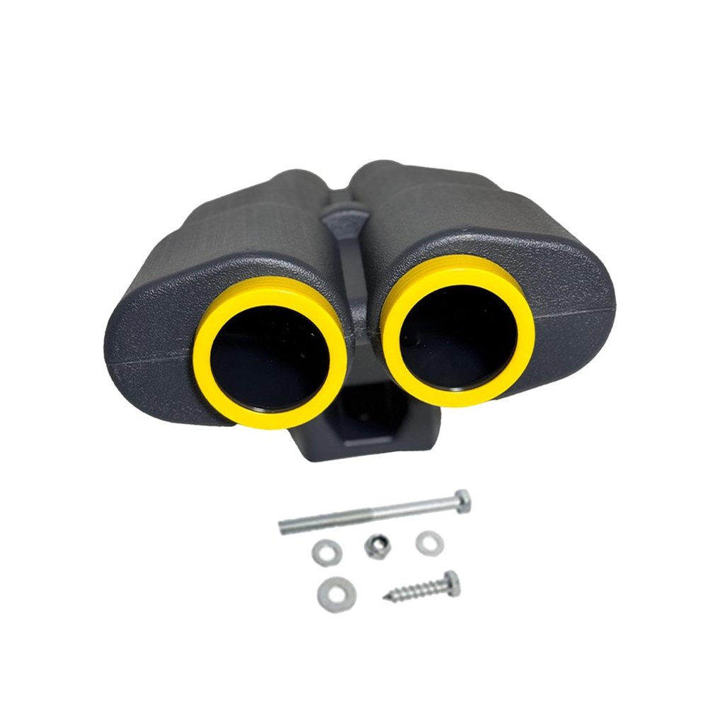 Luwecf Kids Playground Telescope Toy Science Toy Educational Role Playing for Outdoor Swing Set for Interactive Holiday Present, Binocular
