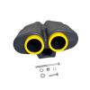 Luwecf Kids Playground Telescope Toy Science Toy Educational Role Playing for Outdoor Swing Set for Interactive Holiday Present, Binocular view 1