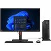 Lenovo ThinkCentre M75s Gen 5 12TA0014US Desktop Computer - AMD Ryzen 7 PRO 8700G - 32 GB - 512 GB SSD - Small Form Factor - Black - AMD PRO 665 Chip - Windows 11 - Radeon 780M Graphics DDR5 SDRAM - D view 2