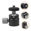 FELTECHELECTR Aluminum Alloy Mini Ball Head Tripod Adapter Rotating Mount Clamp for Camera Projector Portable Ball Head Base Accessory view 2