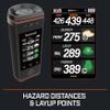 Bushnell Wingman HD View Golf Speaker, 3.5" Touchscreen, GPS Distances, Premium 360 Audio, Waterproof Design, Magnetic Cart Mount with Wearable4U Black Earbuds & Car/Wall Chargers Bundle view 2