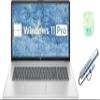 HP 17.3" HD+ Business & Student Laptop Computer, 32GB RAM 2TB SSD, 8-Cores Intel Core i3 Processor, Copilot AI-Ready, Windows 11 Pro, Wi-Fi 6, PLUSERA Earphones & 8-in-1 Hub, Natural Silver view 1