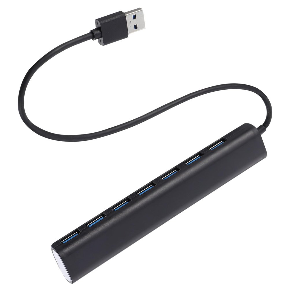 BRIGHTFUFU Port USB Hub Expansion Dock with High-Speed 5Gbps Data Transfer Shell Multi-Interface Adapter for Laptops and Desktop Computers