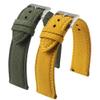 18mm 19mm 20mm 21mm 22mm 24mm Waterproof Sailcloth Watch Strap Two-Sided Nylon Watchband Quick Release Band Sport Belt For Men(BLUE,22mm) view 2