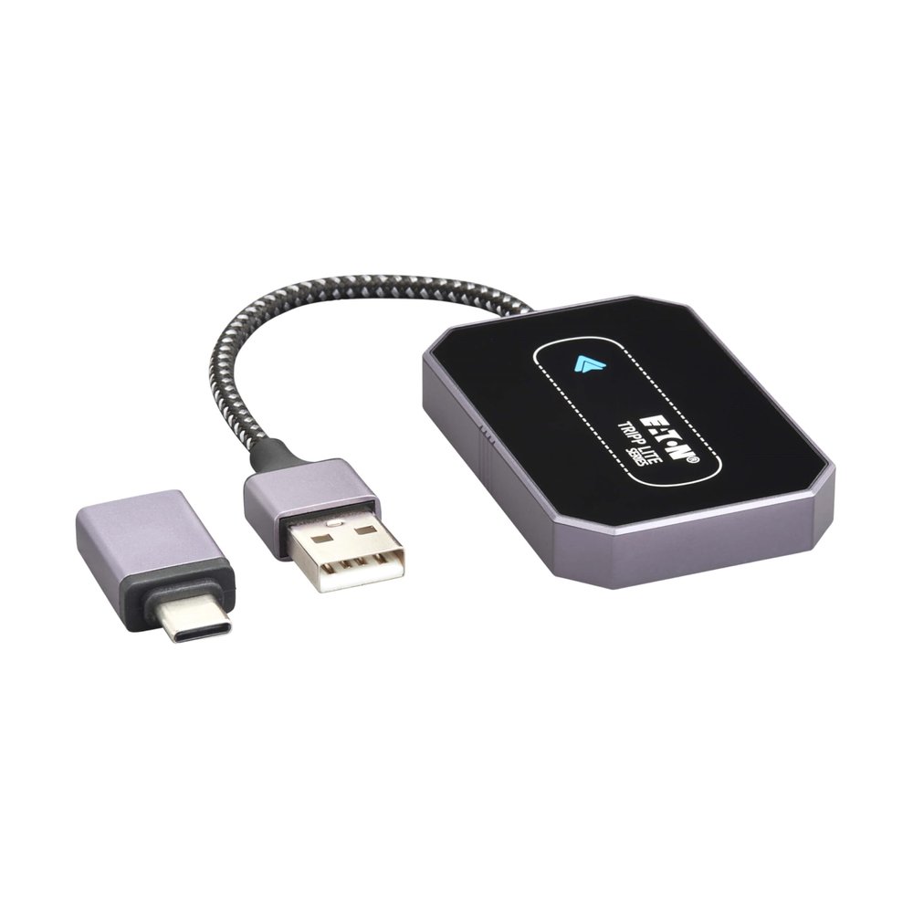 TRIPP LITE Eaton Series Bluetooth Android Auto Wireless Adapter for Car Screen, Mini Portable Size, USB-C & USB Adapter, Samsung Galaxy S8+ and Google Pixel Compatible, 3-Year Warranty (U264-001-AND)