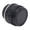 50mm F17. Manual Lens, Frame Large Aperture Fixed Lens, Bokeh Effect with Multi Layer Reflective Coating, 42MM Thread Mount for DSLR Cameras, Compact view 4
