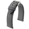 18mm 19mm 20mm 21mm 22mm 24mm Waterproof Sailcloth Watch Strap Two-Sided Nylon Watchband Quick Release Band Sport Belt For Men(Gray,21mm) view 1