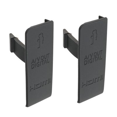 Create idea 2X Replacement Rubber Covers Compatible with Canon EOS 500D USB/AV Out/HDMI/MIC