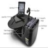AutoExec Roadmaster Car Desk and Portable Workstation with Phone Mount, Tablet Mount and Phone Vent Clip, Black view 3