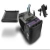 AutoExec Reach Desk Front Seat Car Desk and Portable Workstation Phone Mount, Printer Stand and Phone Vent Clip, Grey view 1