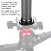 2 Section Carbon Tripod Extension Tube, Tripod Center Column Extender, Lightweight Aluminum Alloy with Quick Release Lock, 38/ Inch to 14/ Inch Adapter for DSLR view 2
