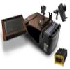AutoExec Reach Desk Front Seat Car Desk and Portable Workstation with Phone Mount, Printer Stand and Phone Vent Clip, Mahogany view 1