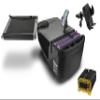 AutoExec Reach Desk Front Seat Car Desk and Portable Workstation 400 watt Power Inverter, Phone Mount and Phone Vent Clip, Grey view 1