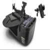 AutoExec Roadmaster Car Desk and Portable Workstation with Printer Stand, Tablet Mount and Phone Vent Clip, Black view 1