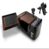 AutoExec Reach Desk Front Seat Car Desk and Portable Workstation with Phone Mount and Phone Vent Clip, Mahogany view 1