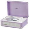 Crosley CR3505A-LN Cruiser Retro Portable CD Player with Stereo Bluetooth Speakers and FM Radio, Lavender view 3
