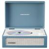 Crosley CR3517A-WB Voyager Retro Portable CD Player with Stereo Bluetooth Speakers and FM Radio, Washed Blue view 1