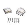 1 Set 3 Pin TE Automobile Elevator Connector Socket 6.3MM Male Female Pitch to Plug Air Docking 63080 6358 350766-1(5 Sets,Female) view 3
