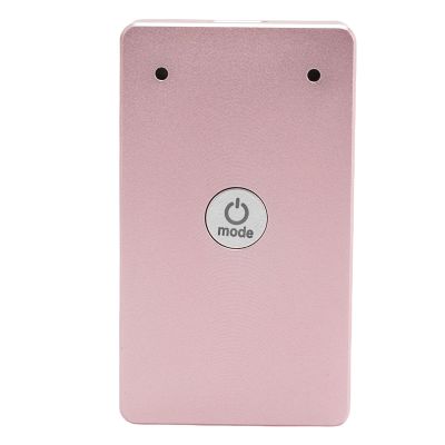GOWENIC Voice Amplifier Magnetic Microphone, Portable Amplifier with AI Noise Cancelling, Dual Channel Omnidirectional Pickup for Live Streaming Recording Gaming (Pink Gold)