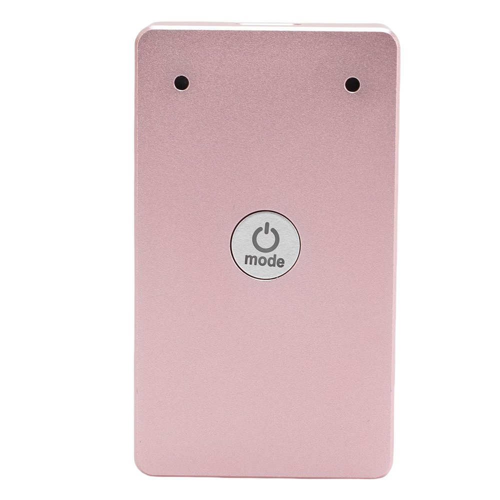 GOWENIC Voice Amplifier Magnetic Microphone, Portable Amplifier with AI Noise Cancelling, Dual Channel Omnidirectional Pickup for Live Streaming Recording Gaming (Pink Gold)