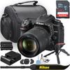 Nikon D7500 DSLR Camera w/Nikon AF-S DX NIKKOR 18-140mm f/3.5-5.6G ED VR Lens + Camera Case + 64GB Memory + Deluxe Starter Kit + Hand Grip Stabilizer Tripod + More (16pc Bundle) (Renewed) view 1